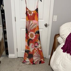 Ronny Kobo Retro Slip Dress